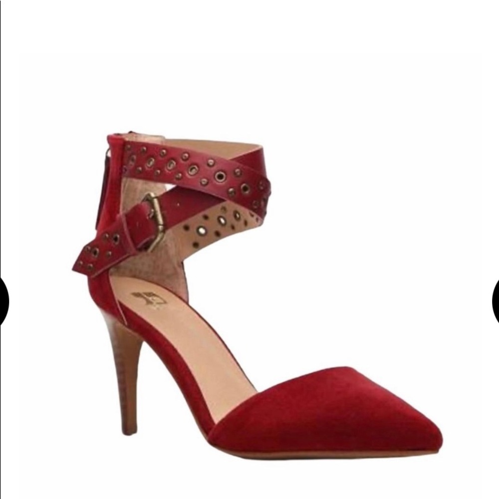 Joe’s suede leather 3.5” heels pumps